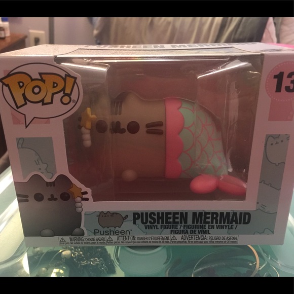 pusheen mermaid funko pop